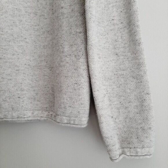 JACK & JONES Hill Knit Crew Sweater Light Grey  Sz XS - Picture 9 of 9